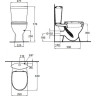 Унитаз IDEAL STANDARD Oceane Junior W904401